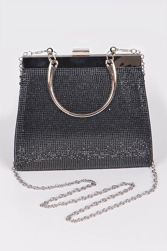 Nessa Metallic Clutch Bag