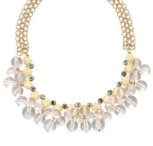 poshy-gold-clear-accent-statement-necklace For Fall Winter Spring Summer